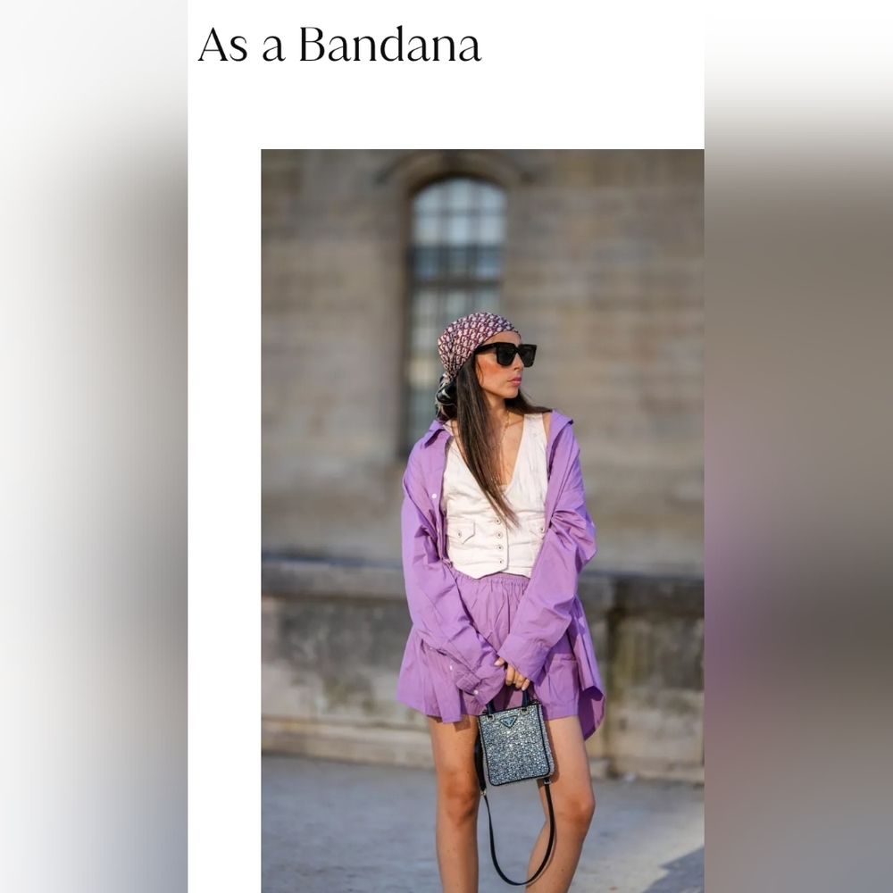 WINNERSCHOICE SCARF ✨️ NO BRAND 90×90 🔥SOO SOFT AND BEAUTIFUL🔥 - Picture 8 of 9